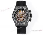 TW Factory Rolex Daytona Black Band Red Second Hand 40*12.4mm Dandong 4802 Movement Watch